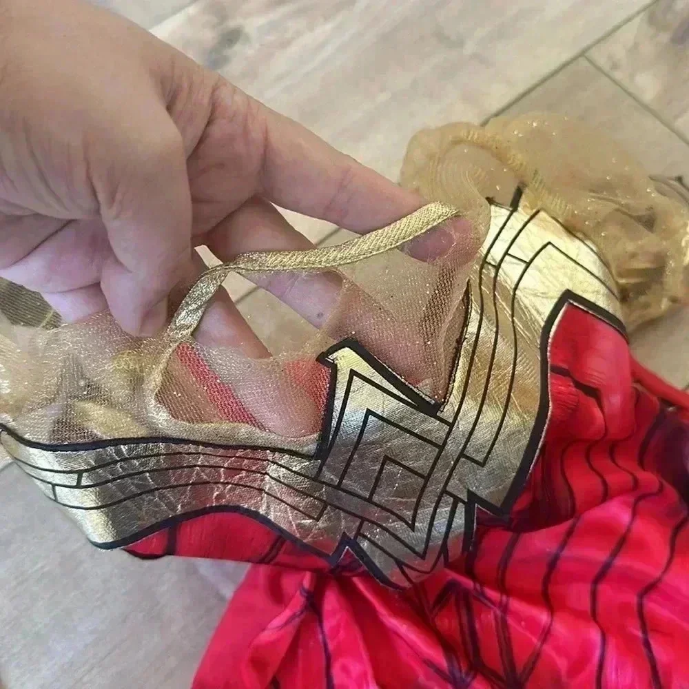 4/$25 Halloween Kids Girls Wonder Woman Costume Sz S